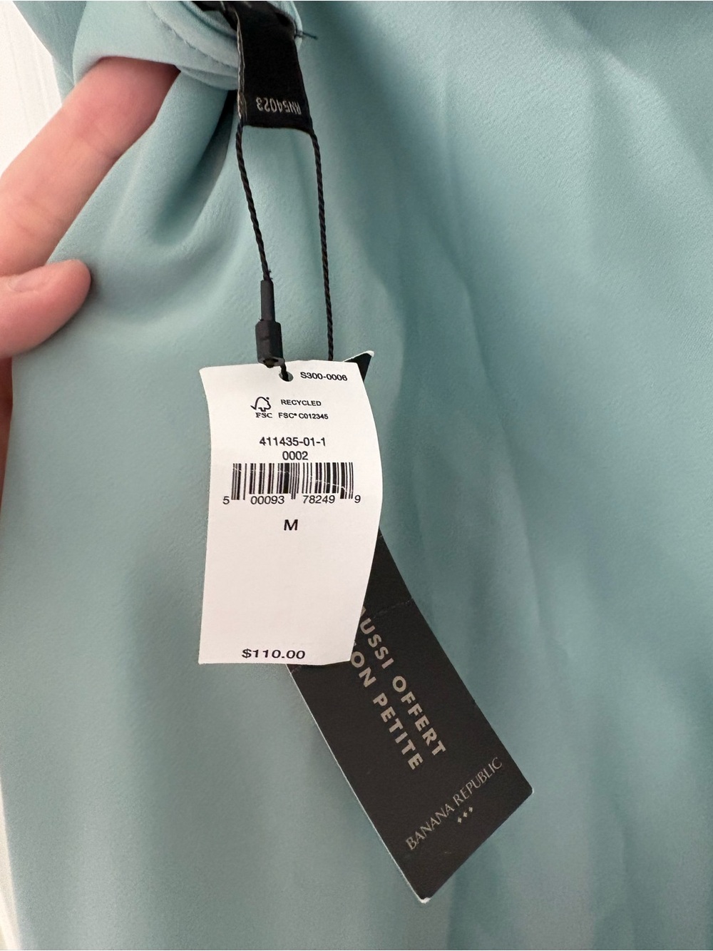 NWT Banana Republic Valley Satin Slip Midi Dress M - Picture 7 of 9